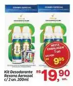 Fort Atacadista Rexona - kit desodorante aerossol oferta
