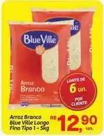 Fort Atacadista Blue ville - arroz branco longo fino tipo 1 oferta