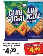 Fort Atacadista Sabor - biscoito club social oferta