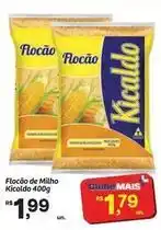 Fort Atacadista Kicaldo - flocao de milho oferta