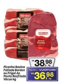 Fort Atacadista Bordon - picanha bouina fatiada oferta