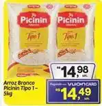 Fort Atacadista Picinin - arroz branco picinin tipo 1 oferta