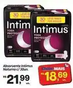 Fort Atacadista Intimus - absorvente noturno oferta