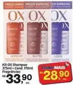 Fort Atacadista Ox - kit shampoo 375ml + cond. 170ml fragrâncias oferta