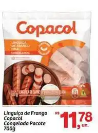 Fort Atacadista Copacol - linguiça de frango congelada pacote oferta