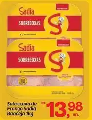 Fort Atacadista Sadia - sobrecoxa de frango bandeja oferta
