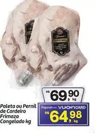 Fort Atacadista De - paleta ou pernil de cordeiro frimazo congelado oferta
