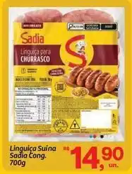 Fort Atacadista Sadia - linguiça suína oferta
