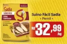 Supermercados Pague Menos Suíno Fácil Sadia Pernil Temperado oferta