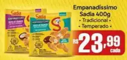 Supermercados Pague Menos Empanadissimo Sadia oferta