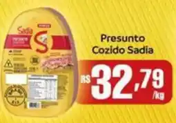 Supermercados Pague Menos Presunto cozido sadia oferta