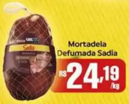 Supermercados Pague Menos Mortadela Defumada Sadia oferta