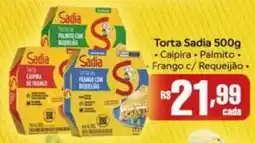 Supermercados Pague Menos Torta Sadia oferta