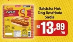 Supermercados Pague Menos Salsicha Hot Dog Resfriada Sadia oferta