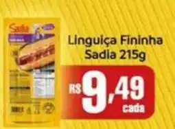 Supermercados Pague Menos Linguica Fininha Sadia oferta