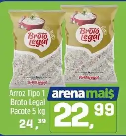 Arena Atacado Arroz tipo 1 broto legal oferta