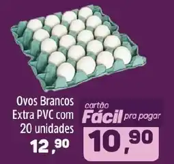 Arena Atacado Ovos Brancos Extra PVC oferta
