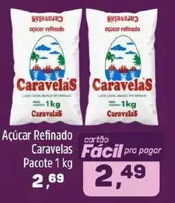 Arena Atacado Açúcar refinado Caravelas oferta