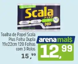 Arena Atacado Toalha de Papel Scala Plus Folha Dupla oferta