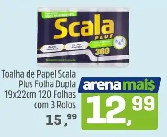 Toalha de Papel Scala Plus Folha Dupla