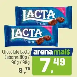 Arena Atacado Chocolate lacta sabores oferta