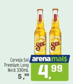 Arena Atacado Cerveja Sol Premium Long Neck oferta
