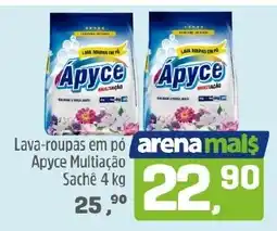 Arena Atacado Lava-roupas em pó Apyce Multiação oferta