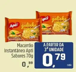Arena Atacado Macarrão instantâneo apti sabores oferta