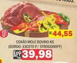 Supermercados Mendonça Coxão mole bovino oferta