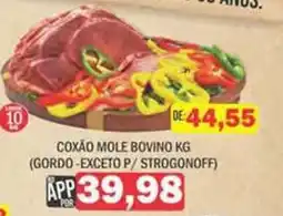 Supermercados Mendonça Coxão mole bovino kg oferta