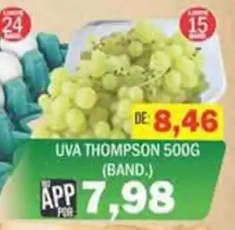Supermercados Mendonça Uva thompson oferta