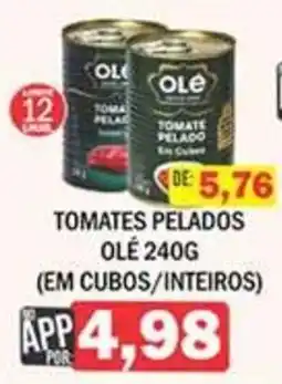 Supermercados Mendonça Tomates pelados olé oferta