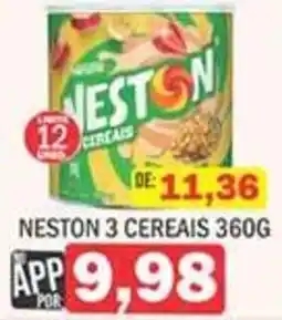 Supermercados Mendonça Neston 3 cereais oferta