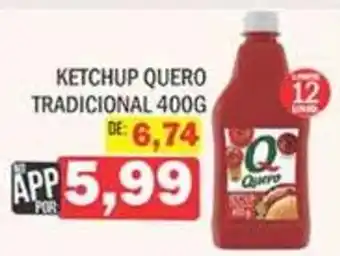 Supermercados Mendonça Ketchup quero tradicional oferta