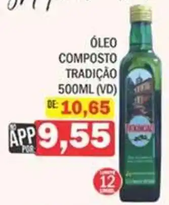 Supermercados Mendonça Óleo composto tradição oferta