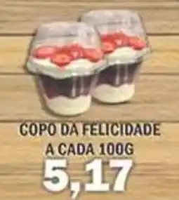 Supermercados Mendonça Copo da felicidade oferta