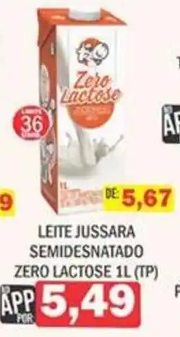 Supermercados Mendonça Leite jussara semidesnatado zero lactose oferta