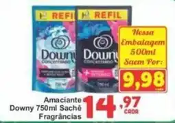 Rede Super Compras Amaciante Downy 750ml Sachê Fragrâncias oferta