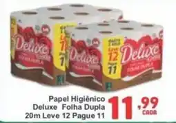 Rede Super Compras Papel Higiênico Deluxe Folha Dupla oferta