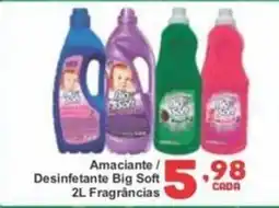 Rede Super Compras Amaciante / Desinfetante Big Soft oferta