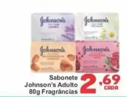 Rede Super Compras Sabonete johnson's adulto fragrâncias oferta