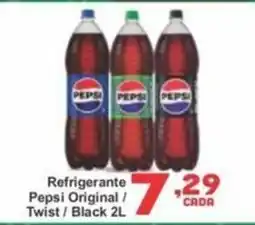 Rede Super Compras Refrigerante pepsi original / twist / black 2l oferta