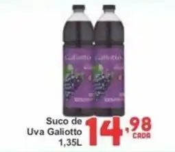 Rede Super Compras Suco de Uva Galiotto oferta