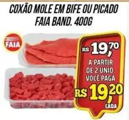 Zattão Supermercado Coxão mole em bife ou picado faia band. oferta