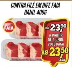 Zattão Supermercado contra filé em bife faia oferta