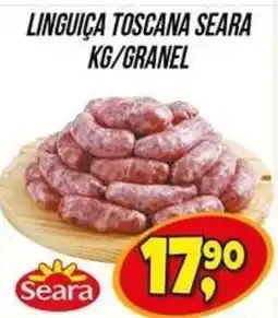 Zattão Supermercado Linguiça toscana seara oferta