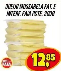 Zattão Supermercado queijo mussarela fat. e interf. faia pcte oferta