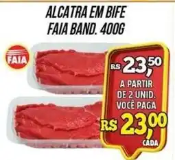 Zattão Supermercado Alcatra em bife faia band oferta