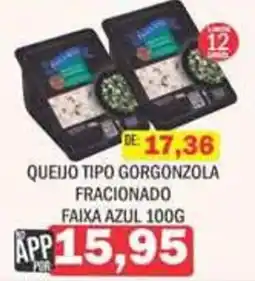 Supermercados Mendonça Queijo tipo gorgonzola fraccionado oferta