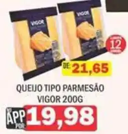 Supermercados Mendonça Queijo tipo parmesão vigor oferta